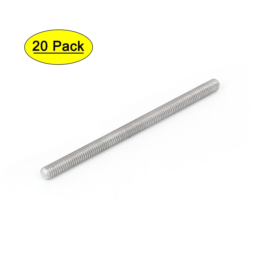 M3 x 70mm 0.5mm Pitch 304 Stainless Steel Fully Threaded Rods Hardware
