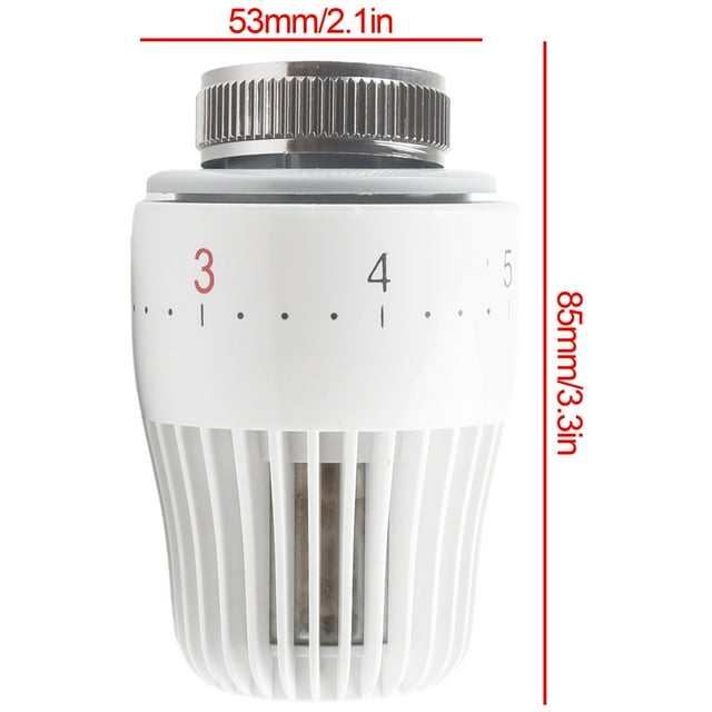M30x1.5 thermostatic radiator valve replacement sensor head NEW control valve