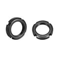 thumbnail image 1 of M30x1.5mm Retaining Four-Slot Slotted Round Nuts 2 Pcs, 1 of 2