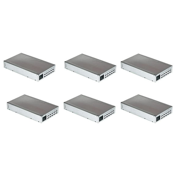 M310S Tin Cat Multi-Catch Live Mouse Trap - Indoor and Outdoor Humane Catch and Release Mouse Trap - 6 Traps