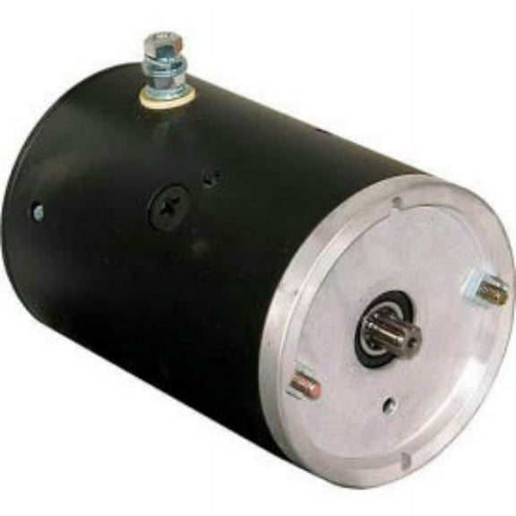 M3400 Clockwise Rotation, 9 Spline Output Shaft 12V DC Motor