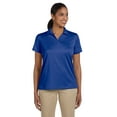 thumbnail image 1 of M353W Harriton Ladies' Double Mesh Polo True Royal 2XL, 1 of 3