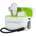 thumbnail image 1 of M360 TW1800W Nemesis True Wireless Earbuds - Bluetooth Headphones with Microphone - 20H Playtime - White, 1 of 9