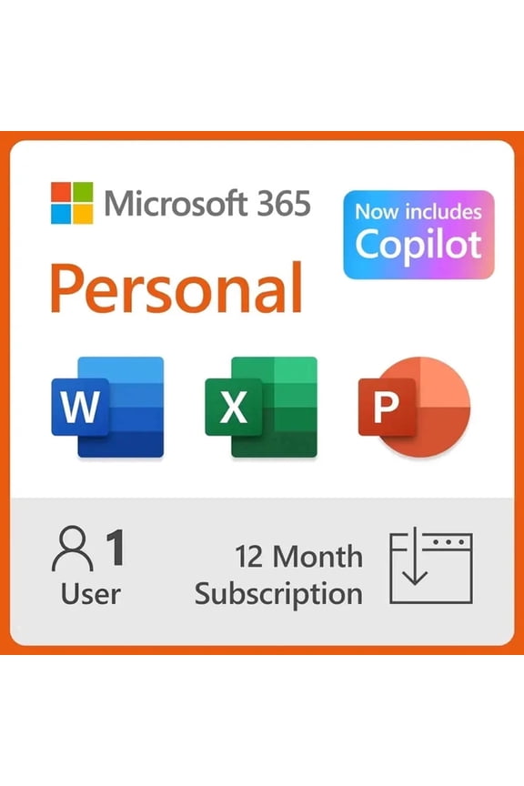 365 Personal 12-Month Subscription for 1 Person