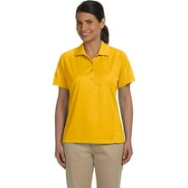 M374W Harriton 3.8 oz. Polytech Mesh Insert Polo Gold XL