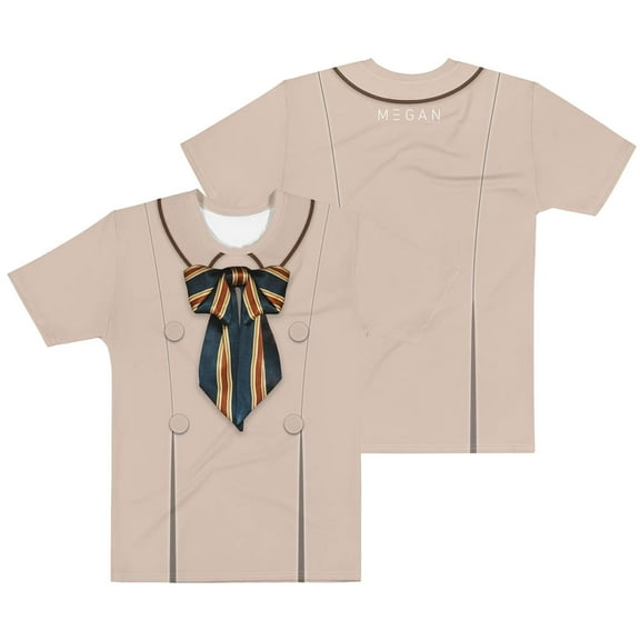 M3GAN 2 Cosplay T-Shirts Horror Movie Merch Women Men Fashion Short Sleeve Tee