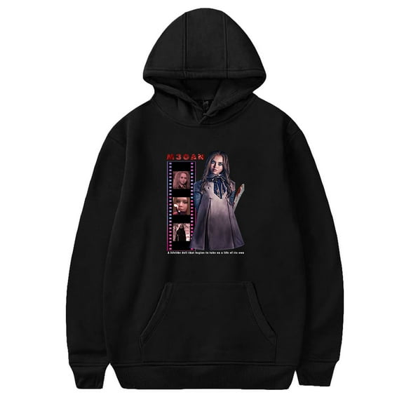 M3GAN Hoodie Sweatshirts Fashion Man Women Printing Pullover Streetwear Harajuku Casual Movie
