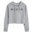 thumbnail image 1 of M3GAN - Logo Black Cropped Graphic Hoodie, 1 of 3