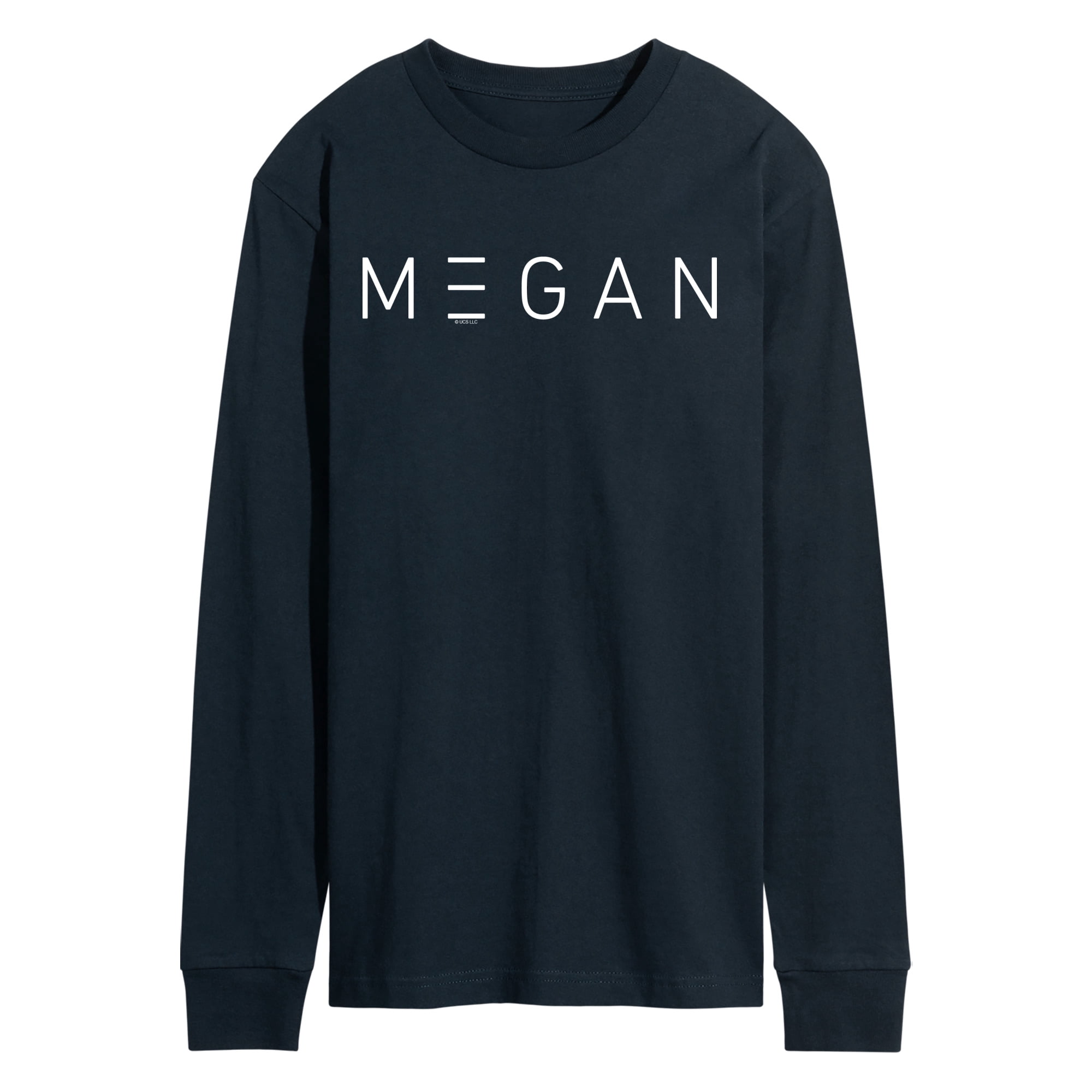 M3GAN - Logo White Long Sleeve Graphic T-Shirt - Walmart.com