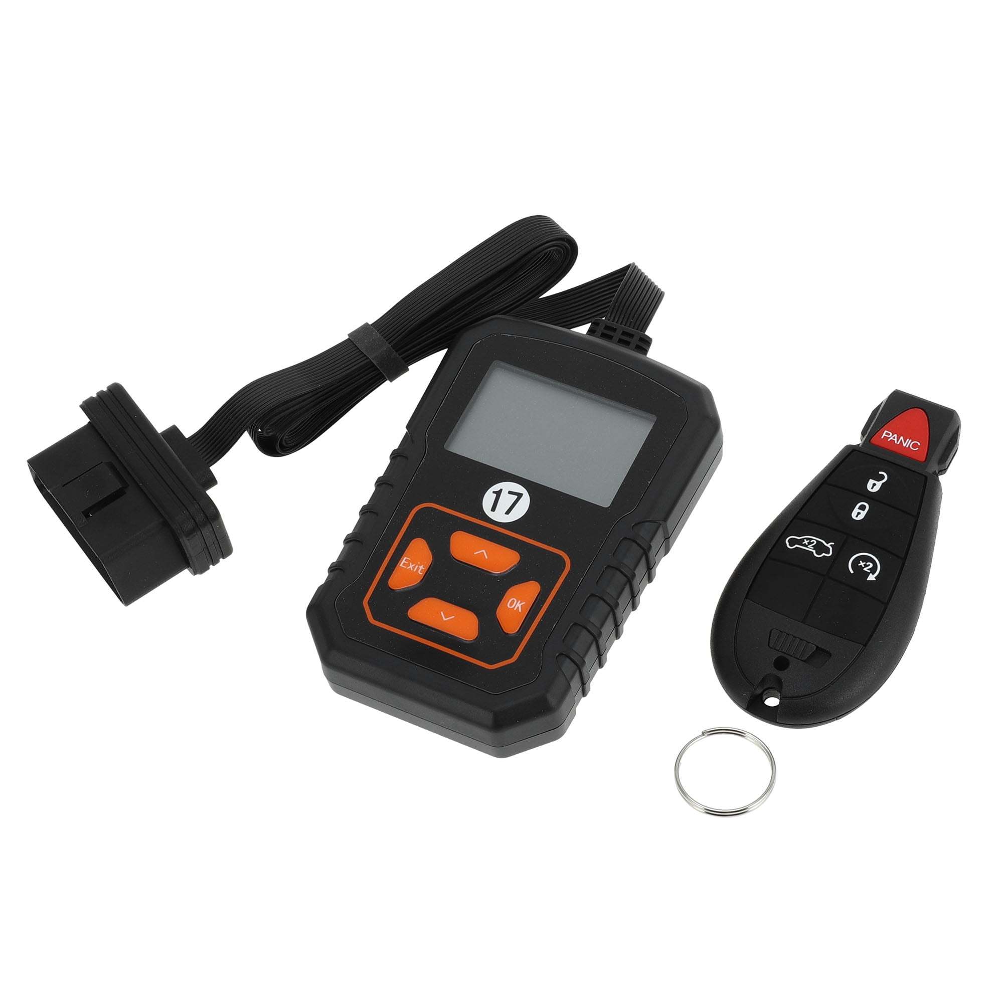 M3N5WY783X Keyless Entry Remote Key Fob Kit DIY Tool Replacement Car Key Kit 5 Button for Dodge Challenger 2008-2012 for Dodge Charger 2008-2012