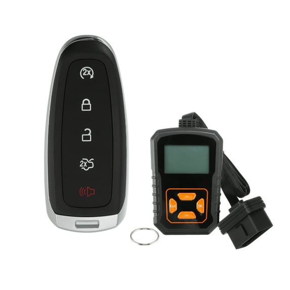 M3N5WY8609 Keyless Entry Remote Key Fob for Ford Edge Explorer 11-15 for Ford Flex Taurus 13-19 for Lincoln MKT MKS 315MHz Replacement Car Control Key Kit DIY Tool 5 Buttons Black