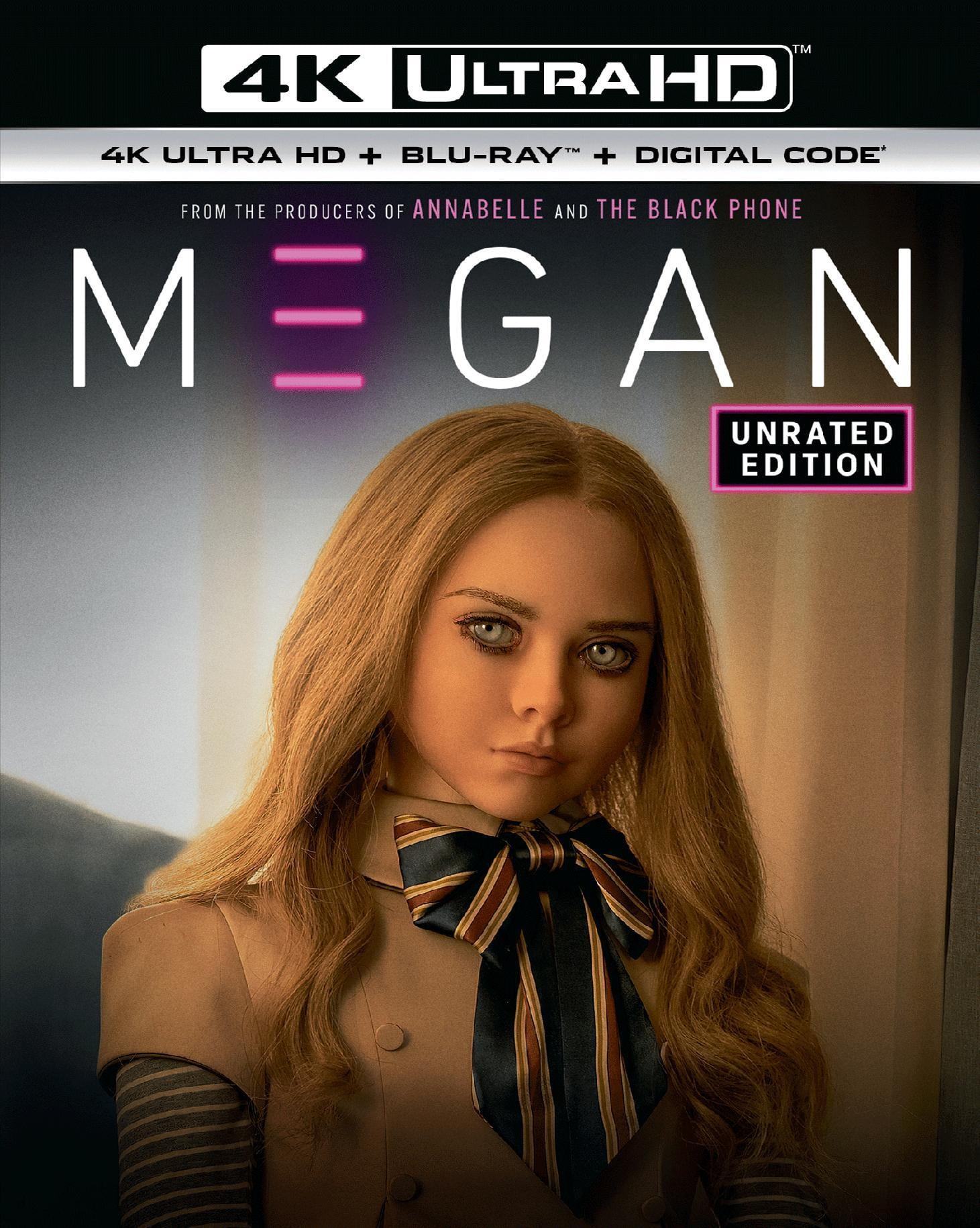 M3GAN Unrated Edition 4K Ultra HD Blu-ray + Digital Code