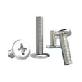 thumbnail image 1 of M3x10(50pcs)Flat Head Cross Head Screw Furniture Bolts Countersunk Connector Screws, ,Phillips Drive，304 stainless steel, 1 of 4