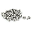 thumbnail image 1 of M3x5mm 304 Stainless Steel Button Head Torx Screws Bolts T10 Drive 30pcs, 1 of 3
