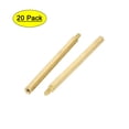thumbnail image 1 of M3x60+6mm Male to Female Hexagonal Standoff Spacer Nuts Washers Brass Tone 20pcs, 1 of 4