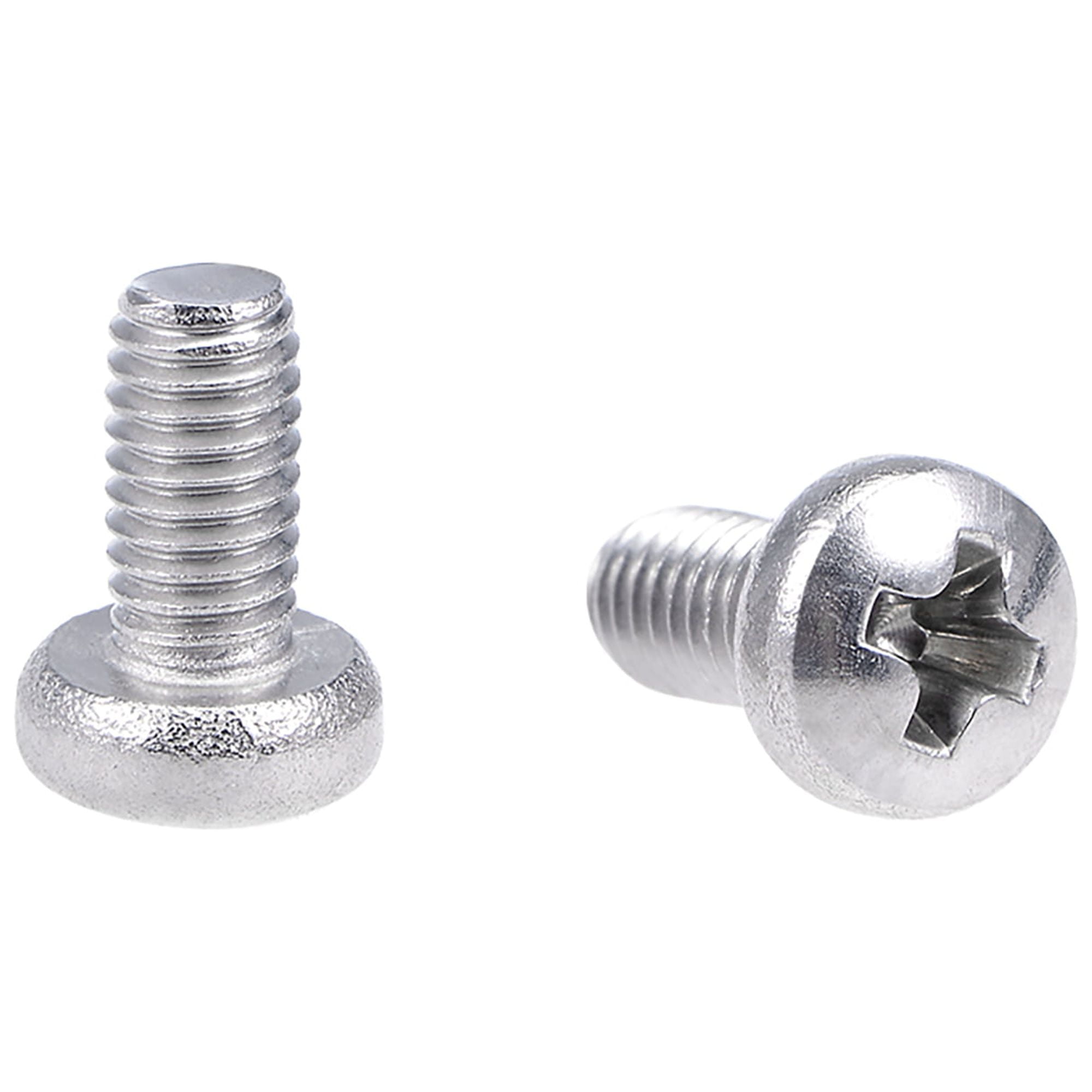 M3x6mm Machine Screws Pan Phillips Cross Head Screw Fasteners Bolts 30 ...