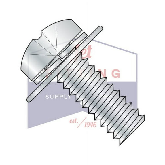 M4-0.7 x 20mm SEMS Screws | Double Washers | Metric | Phillips | Pan Head | Steel | Zinc (Quantity: 2000)