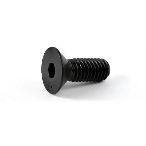 M4-0.7 x 8 mm Flat Head Socket Cap Screws / Alloy Steel / Black Oxide - 100 Piece Carton