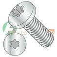thumbnail image 1 of M4-0.7 x 8 mm Machine Screws / Six-Lobe (Torx) / Pan Head / Steel / Class 8.8 / Zinc / ISO14583 (Quantity: 10,000 pcs), 1 of 1