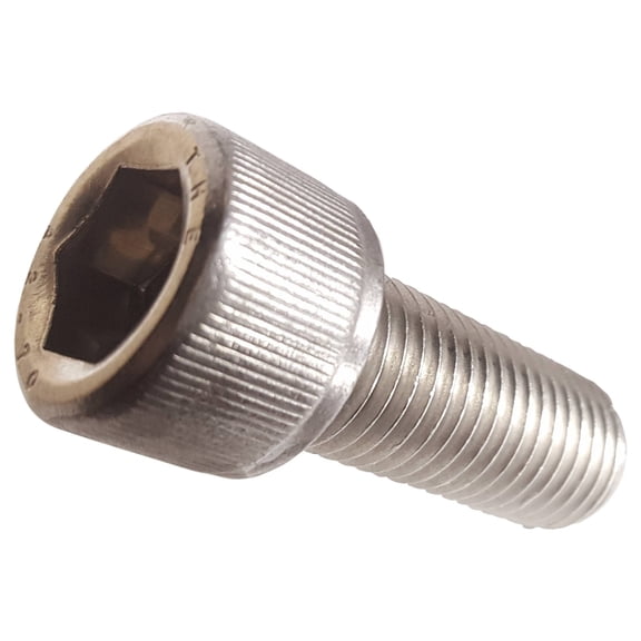 M4-0.70 x 12MM Socket Head Cap Screws, Allen Socket Drive, Din 912, Stainless Steel 304, Full Thread, Bright Finish, Machine Thread, Quantity 100 By Fastenere