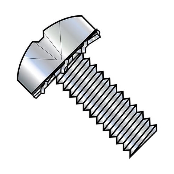 M4-0.7X5 ISO 7045 Metric Phillips Pan External Washer Sems M/S Fully Threaded Zinc/Bake (Pack Qty 4,000) BC-MI45EPP