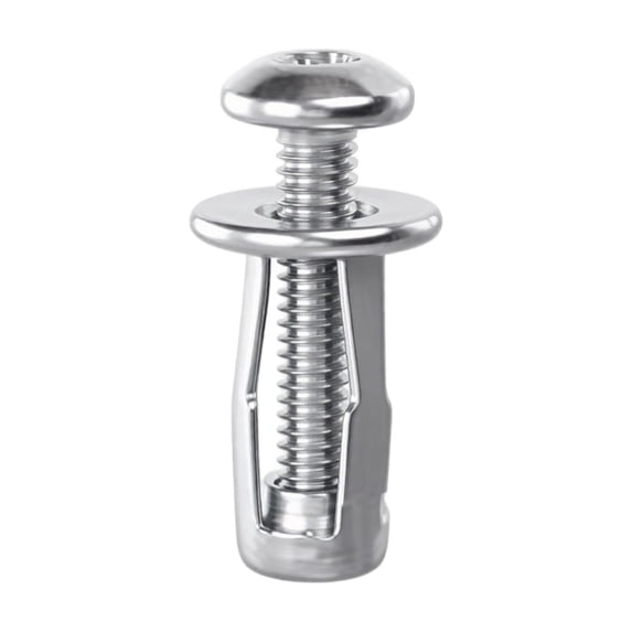 M4*25 Petal Nut Expansion Screws 10-Pack – Hollow Wall Anchor Bolts for Drywall Brick Sheet Metal Fixing