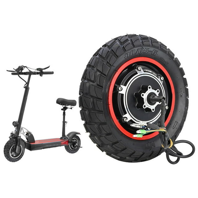 M4 48V 500W Motor Replacement For Kugoo M4/M4PRO Electric Scooter 10 Inch Inflatable Tire Rear Wheel Motor