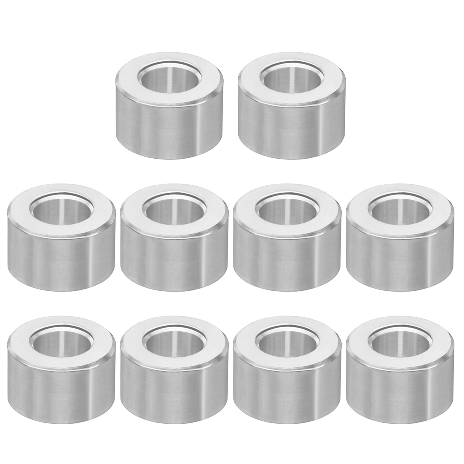 M4 Aluminum Spacers, 10 Pcs Metal Spacer Aluminum 4.2mm ID x 8mm OD x