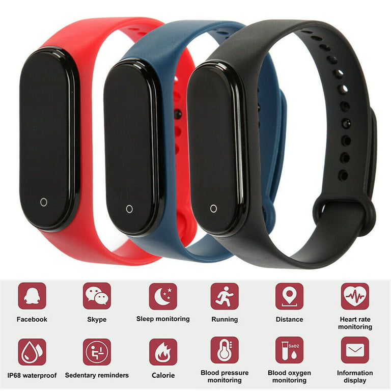 Xiaomi Smart Band 8 Heart Rate Blood Pressure Fitness Tracker Watch  Bracelet APP