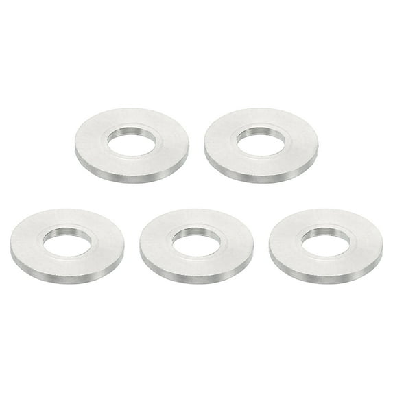 M4 Stainless Steel Spacers, 5 Pcs Metal Spacer Stainless Steel 4.2mm ID x 10mm OD x 2mm L for 5/32inch or M4