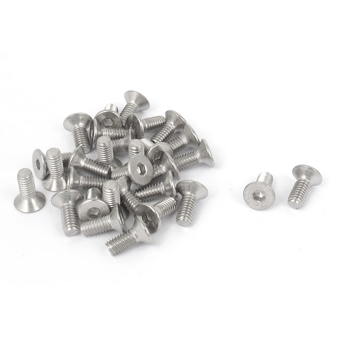 M3 X 1in Hex Socket Countersunk Flat Head Screws – Aluminum Alloy – Anodized – Metric