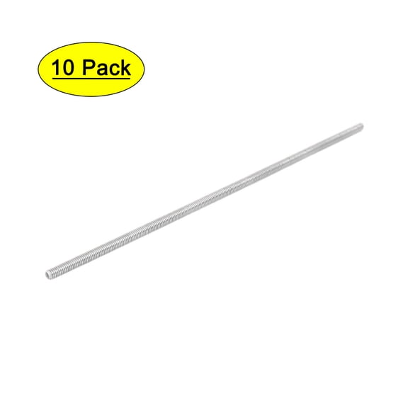 M4 x 160mm 304 Stainless Steel Fully Threaded Rod Bar Studs Hardware 10Pcs