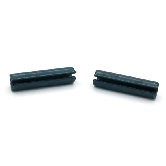 M4 x 30mm Roll (Spring) Pins / Steel / Plain (Thermal Black) / ISO 8752 - 5000 Piece Carton