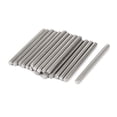 thumbnail image 1 of M4 x 50mm 0.7mm Pitch 304 Stainless Steel Fully Threaded Rod Fasteners 20Pcs, 1 of 6