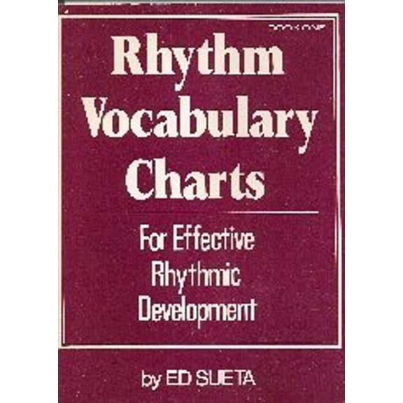 Pre-Owned M401 - Rhythm Vocabulary Charts for Effective Rythmic Development - Book 1 (Paperback) 0934151547 9780934151542