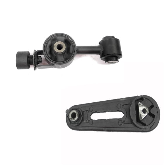 M418 4318 4320T For 07-11 Nissan 1.8L Set 2PCS Engine Motor & Transmission Mount Cube Versa 07 08 09 10 11