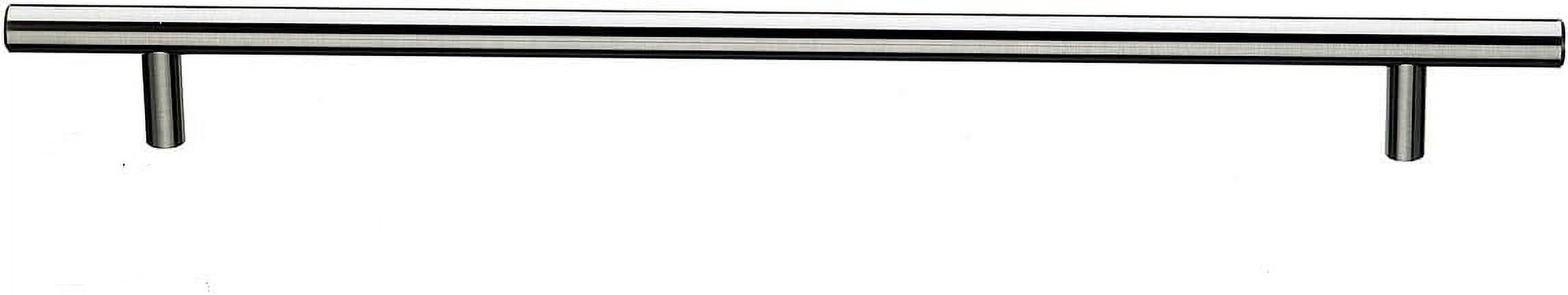 Top Knobs M1887 Bar Pulls – Hopewell Steel T-Handle Knob, Polished Chrome, 2 Inch Length