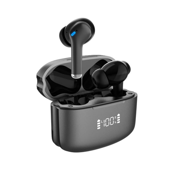 M48 Bluetooth Headset Digital Display Dual Camera Noise Reduction Wireless