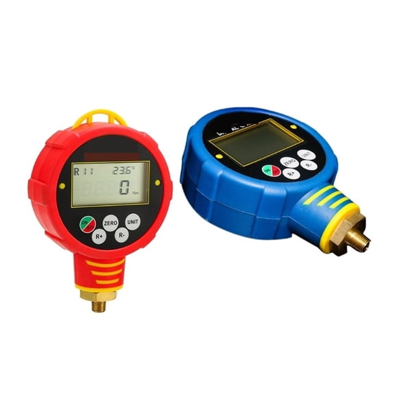 M4YD Digital Pressure Gaug High/ Low Pressure Air Conditioning Refrigerant Tool Manifolds Refrigeration Refrigerant Repair