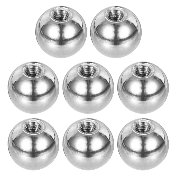 M4x12mm Ball Nuts Knob, 8 Pcs Female Thread Blind Hole Screw Cap Cover for Lighting Machinery DIY Decoration