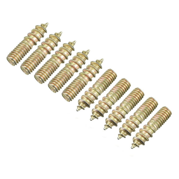 M4x16mm Hanger Bolts, 24 Pack Double Ended Thread Dowel Screws