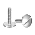 thumbnail image 1 of M4x18mm Extra Large Flat Head Slotted Screws, 2 Pack 304 Stainless Steel Bolts, 1 of 5
