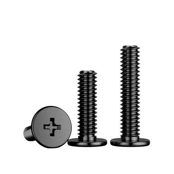 M4x25(50pcs)Computer screws,Screws for computer,Electronics,M1/M1.2/M1.4/M1.6/M3 screw ,Micro screws,Mini Screws Assortment Kit for computer Electronic Repair,Black