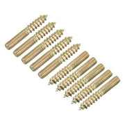 M4x25mm Hanger Bolts, 24 Pack Double Ended Thread Dowel Screws