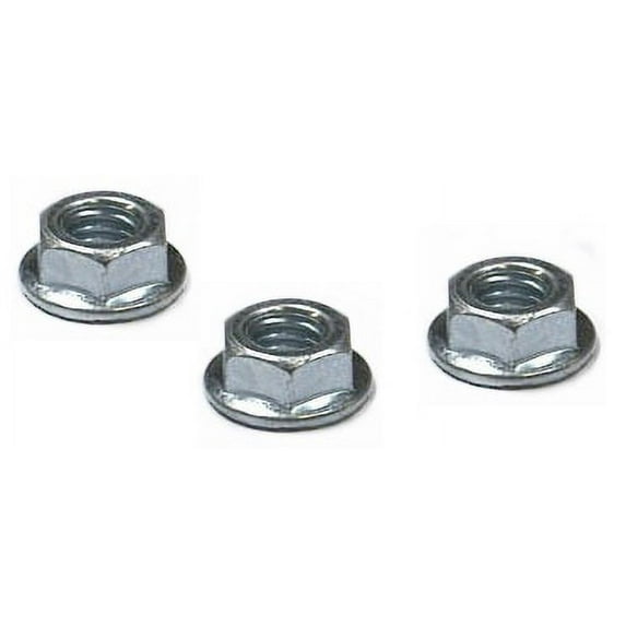 M5-0.8 Hex Flange Nuts / Non-Serrated / Class 8 / Zinc / DIN6923 - 5000 Piece Carton