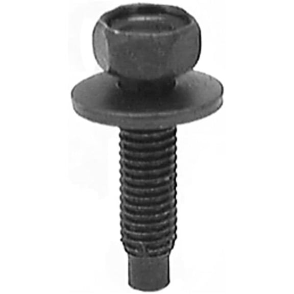 M5-0.8 x 20 mm Hex Head Sems Thread Cutting Screw - Steel - Pack of 100 - Durable Design