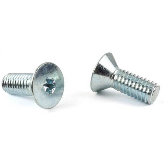 M5-0.8 x 35 mm Machine Screws / Six-Lobe (Torx) / Flat Head (90 Deg.) / Steel / Zinc / ISO14581 - 2500 Piece Carton
