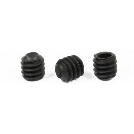 M5-0.8 x 5 mm Cup Point Socket Set Screws / Alloy Steel / Black Oxide - 100 Piece Carton
