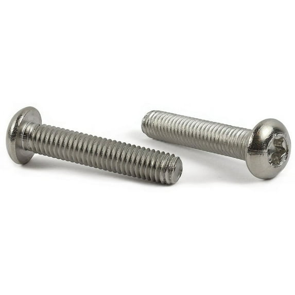M5-0.8 x 8 mm Machine Screws / Six-Lobe (Torx®) / Button Head / Class 10.9 / Zinc - 6000 Piece Carton