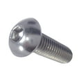 thumbnail image 1 of Fastenere Button Head Socket Cap Screws - M5-0.80 x 16MM (50-pack) Stainless Steel 18-8, Full Thread, Plain Finish, Flat Point, ISO 7380 Metric Screw Set, Easy to Install w/ Allen Hex Socket Drive, 1 of 4